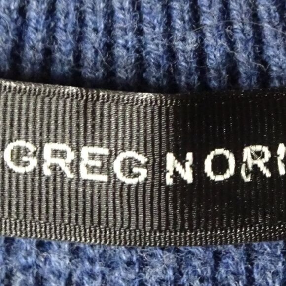 Men's Greg Norman Blue Vest Size X-Large - Picture 3 of 4